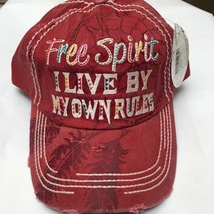 Free Spirit Arrow Rules Baseball Hat